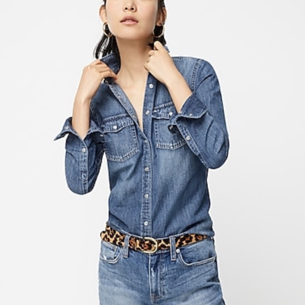 J.Crew Chambray Button Down